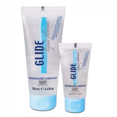 HOT Glide Liquid Pleasure Lube (Water-Based) 30ml/ 100ml